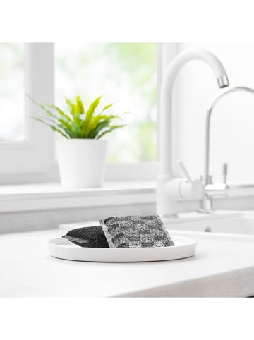 Clia Gąbki czyszczące (2 szt.) "Clia Genie" w kolorze szarym - 22 x 13,5 cm