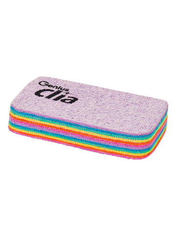Clia 2-delige set: Reinigingssponzen "Rainbow" meerkleurig