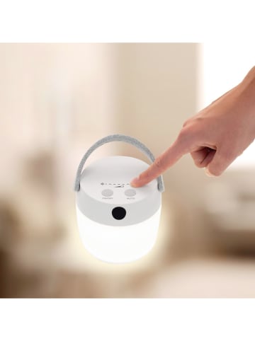 Genius LED-Tischleuchte ''Moonlight'' in Weiß - (H)12 x Ø 11,5 cm