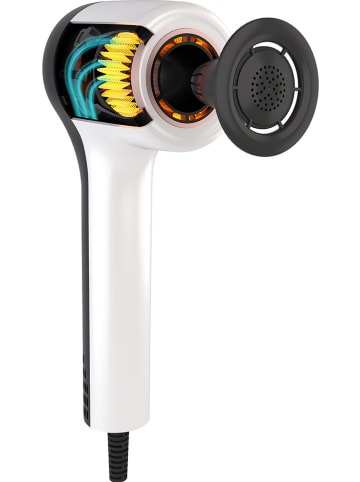 Genius Haardroger ''Invictus Hair D7'' zwart/wit