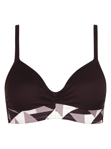 Lisca Biustonosz bikini w kolorze ciemnobrązowym