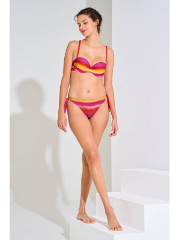 Lisca Figi bikini w kolorze czerwono-fioletowo-żółtym
