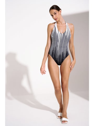 Lisca Strój kąpielowy "Quito" w kolorze czarno-białym