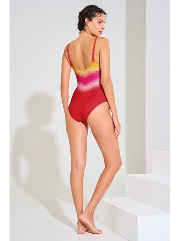 Lisca Strój kąpielowy w kolorze czerwono-fioletowo-żółtym