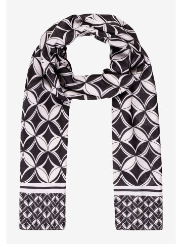 More & More Sjaal zwart/wit - (L)180 x (B)70 cm