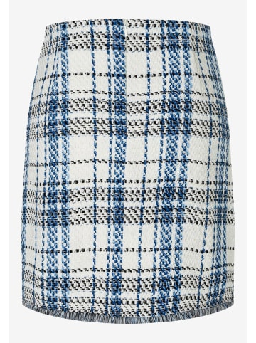 More & More Rok wit/blauw