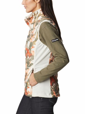 Columbia Steppweste "Powder Pass™" in Beige/ Grün