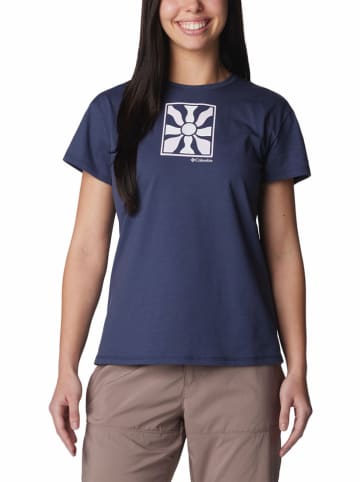 Columbia Koszulka "Sun Trek™" w kolorze granatowym