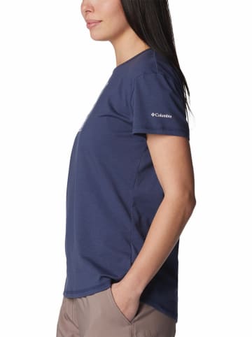Columbia Koszulka "Sun Trek™" w kolorze granatowym