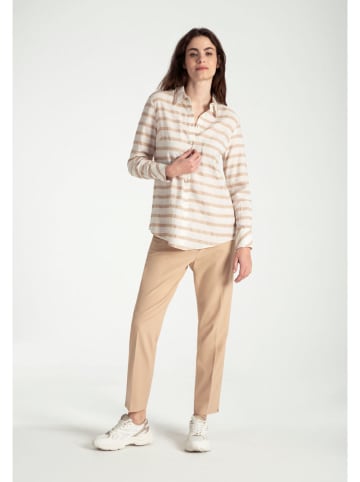 More & More Bluse in Beige/ Creme