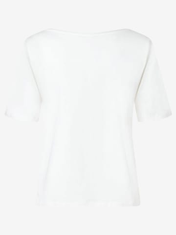 More & More Shirt wit/zilverkleurig