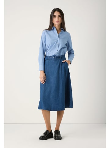 More & More Jeansrock in Blau