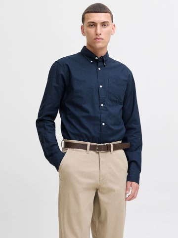 Jack & Jones Blouse "Classic" - slim fit - donkerblauw