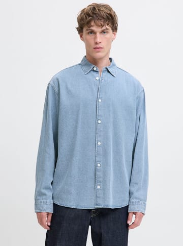 Jack & Jones Koszula dżinsowa "Norrembro" w kolorze błękitnym