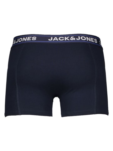 Jack & Jones 5-delige set: boxershorts "Kingston" lichtgrijs/blauw/donkerblauw