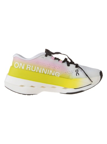 ON RUNNING Laufschuhe "Cloudboom Max" in Weiß/ Gelb