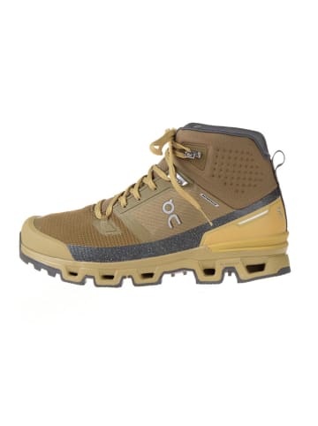 ON RUNNING Boots "Cloudrock 2" olijfgroen/geel