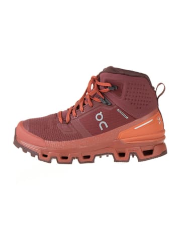 ON RUNNING Botki "Cloudrock 2" w kolorze bordowo-pomarańczowym