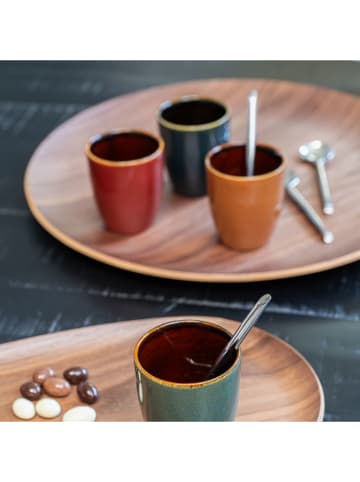 TABLE PASSION Servierplatte in Braun - Ø 34 cm 