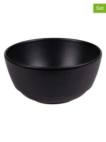 TABLE PASSION Miski (6 szt.) "Neo" w kolorze czarnym - Ø 16 cm