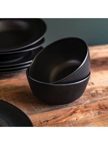 TABLE PASSION 6-delige set: kommen "Neo" zwart - Ø 16 cm