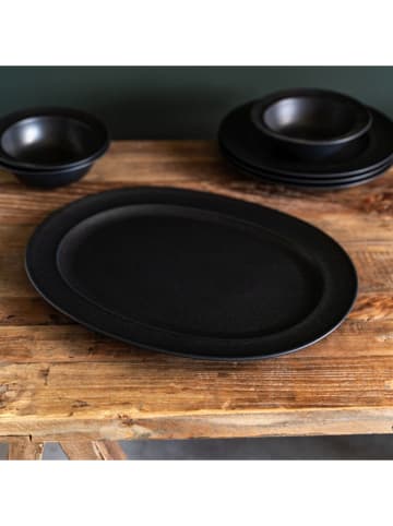 TABLE PASSION Servierplatte "Neo" in Schwarz - (L)42 x (B)30 cm