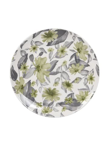 TABLE PASSION Dinerbord "Edulis" wit/groen - Ø 27 cm