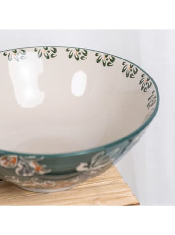 TABLE PASSION Salatschale "Faustine" in Blau - Ø 23 cm