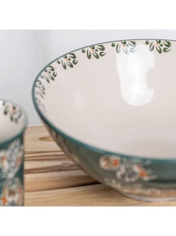 TABLE PASSION Salatschale "Faustine" in Blau - Ø 23 cm