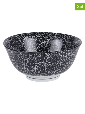 TABLE PASSION Miski (6 szt.) "Nagoya" w kolorze czarnym - Ø 11,5 cm (produkt niespodzianka)