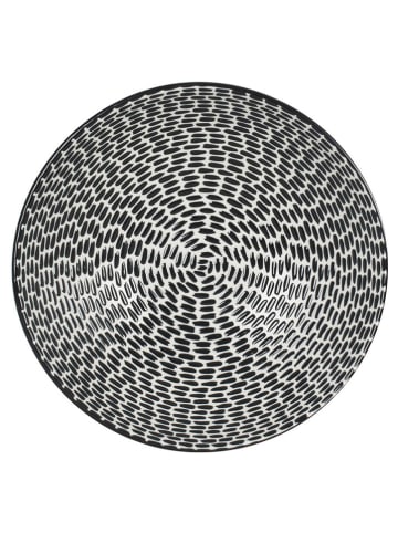 TABLE PASSION Suppenteller ''Patio'' in Schwarz/ Weiß - Ø 19 cm