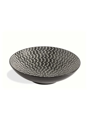 TABLE PASSION Soepbord "Patio" zwart/wit - Ø 19 cm