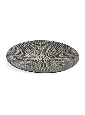 TABLE PASSION Ontbijtbord "Patio" zwart/wit - Ø 21 cm