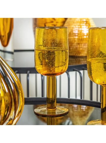 TABLE PASSION Kieliszek "Perla" w kolorze żółtym - 280 ml