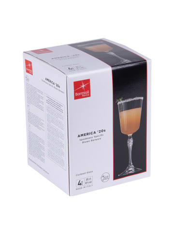TABLE PASSION 4er-Set: Stielgläser ''America'' - 250 ml
