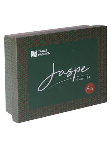 TABLE PASSION Serveerkoepel "Fleur" transparant/geel - Ø 30 cm