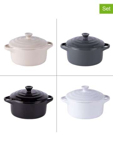 TABLE PASSION 4-delige set: braadsledes "Zen" meerkleurig - Ø 13 cm