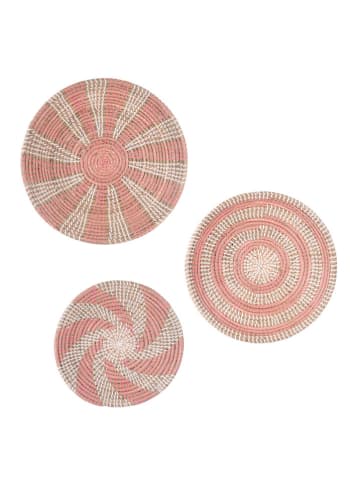 TABLE PASSION 3er-Set: Aufbewahrungskörbe in Beige/ Rosa
