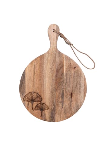 TABLE PASSION Snijplank "Ginkgo" bruin - (L)43 x (B)30 cm