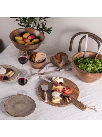 TABLE PASSION Salatschale "Baija" in Hellbraun - Ø 15 cm