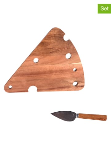 TABLE PASSION 2tlg. Käseset in Hellbraun