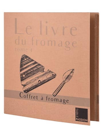 TABLE PASSION 2tlg. Käseset in Hellbraun