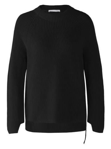 Oui Pullover in Schwarz