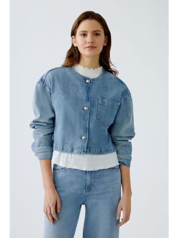 Oui Kurtka dżinsowa w kolorze błękitnym