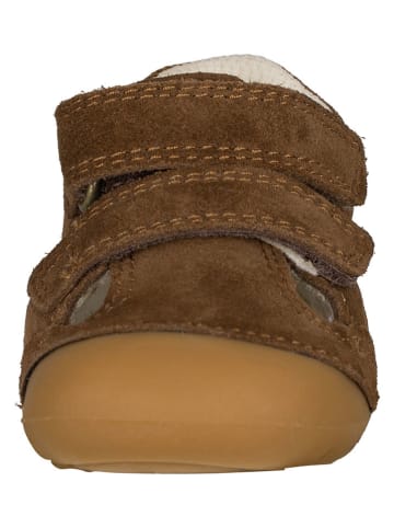 Trollkids Leren enkelsandalen "Oppland" bruin