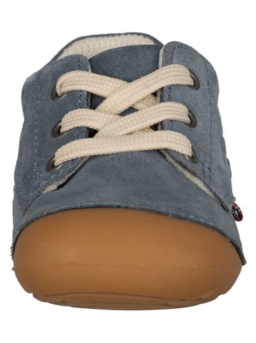 Trollkids Leren kruipschoentjes "Bjordal" blauw