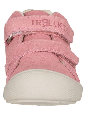 Trollkids Leder-Lauflernschuhe "Alesund" in Rosa