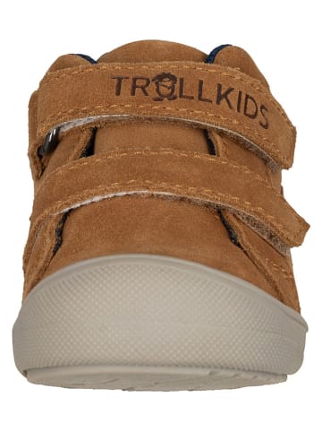Trollkids Leren loopleerschoenen "Alesund" lichtbruin