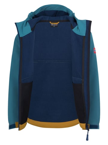 Trollkids Softshelljacke "Kristiansand" in Türkis