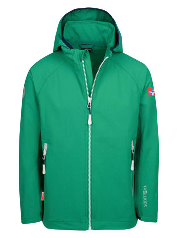 Trollkids Softshelljacke "Kvalvika" in Grün